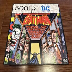 Batman Puzzle DC Comic Detective 500 Pieces Warner Bros Spin Master Sealed